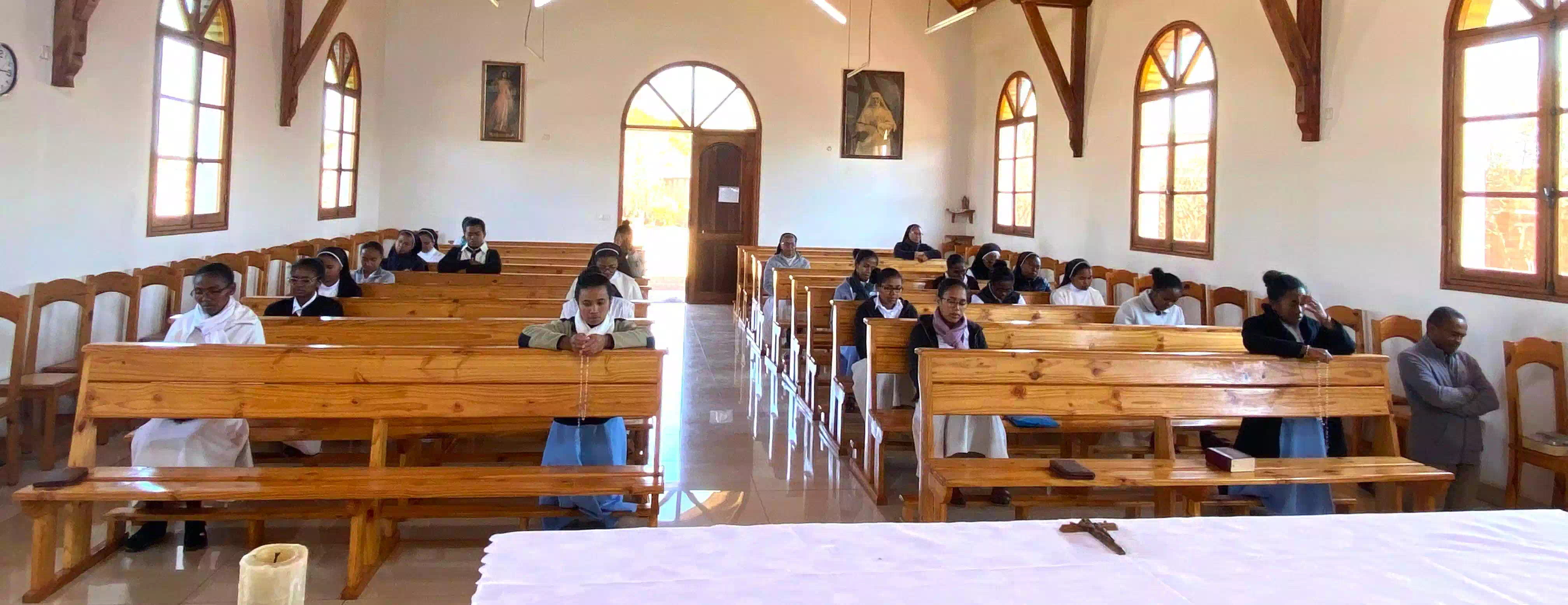 An image illustrating the three aspect of a dominican sister.